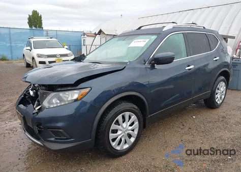 2016 Nissan Rogue S from USA, damaged, VIN KNMAT2MV3GP659544